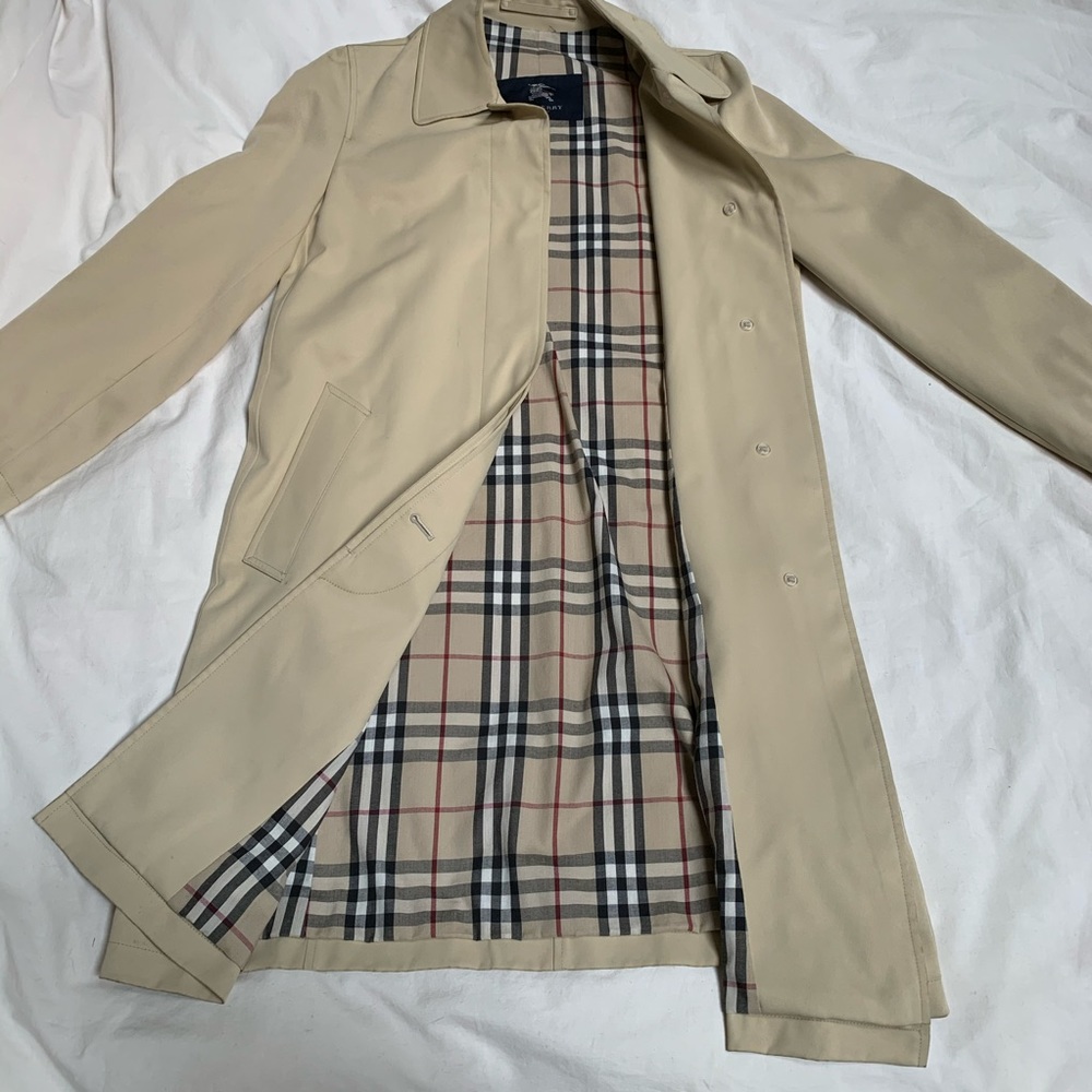 Burberry Tan Classic Trench Coat